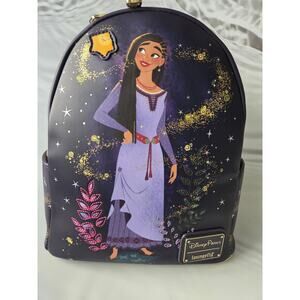 Disney Parks Disney 100 Wish Asha Loungefly Mini Backpack New with Tag